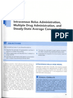 Multiple Dose One Compartment IV Bolus Administration