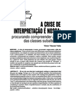 A Crise Da Interpretação É Nossa PDF