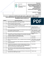 11 Licencia de Construcción Obra Nueva Ampliacion Regularizacion Autoconstrucción 40m2