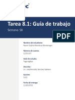 Tarea 8.1 Guia de Trabajo