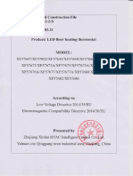 LED Floor Heating Termostat TCF (21) - 042-2