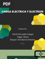 Carga Electrica y Electron