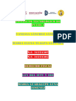 Conclusiones, Derecho Fiscal