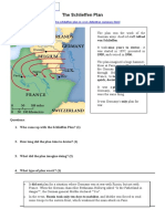 Schlieffen Plan Worksheet 2023