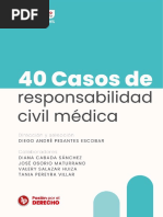 Libro 40 Casos de Responsabilidad Civil Medica Diego Pesantes LPDerecho PDF