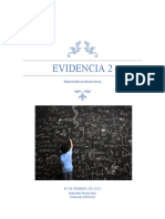 Evidencia 2 - Matemáticas Financieras