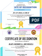 Award Certificates SY 2022-2023