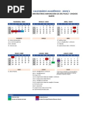 Calendário Acadêmico 20231 PDF