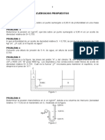 Ejercicios Propuestos de Estatica