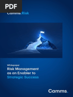 Risk Management As An Enabler To Strategic Success Whitepaper Global PDF