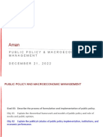 Week - 6 - Policy Formulation