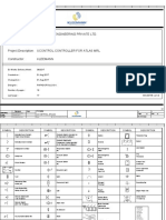 Customer: Project Number: Project Description: Constructor: Cozmuler Engineering Private Ltd. 721368 Ucontrol Controller For Atlas MRL Kleemann