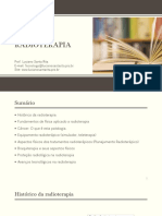 Notas Aula Radioterapia 2018 PDF