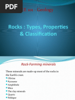 2) Rocks-Types, Properties and Classification