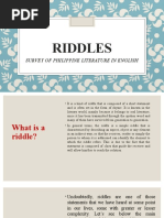 Riddles