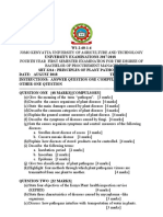 SBT 2214 Principles of Plant Pathology