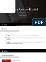 Norma y Uso Del Español. Apuntes Del Curso 2022-2023 PDF