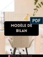 Modele Bilan Remplissable