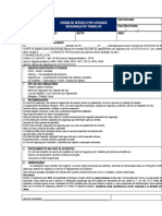 Ordem de Serviço para Operador de Motoserra 2023