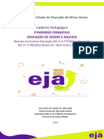 Caderno Pedagógico - Itinerário Formativo - Eja 2023 PDF