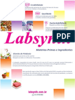 Materias Primas e Ingredientes Synth Alimenticio