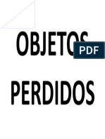 Objetos Perdidos