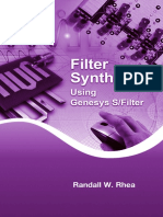 Filter Synthesis Using Genesys S - Filter PDF