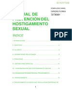 Manual de Prevención Del Hostigamiento Sexual: Índice