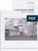 Lease Activation Guide FEDEX PDF