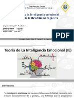 Teoría de La Inteligencia Emocional y Teoría de La Flexibilidad Cognitiva