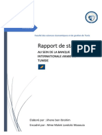 Rapport de Stage