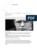 Una Serie Sobre Dietrich Bonhoeffer