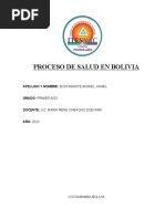 Proceso de Salud en Bolivia