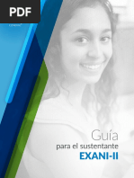 EXANI II - Guia para El Sustentante - 2023 1 PDF