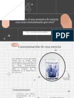 BLOQUE 1.4. Como Saber Una Mezcla Esta Más Contaminada Que Otra