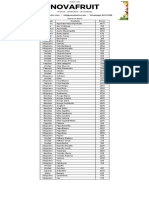 Lista Novafruit 139