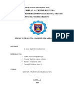 Proyecto de Gestion Con Modelo de Marco Lógico - Nuevo