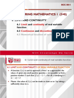 Chap 6 LIMIT AND CONTINUITY (S - Week 8)