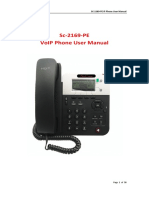 SC-2169-PE IP Phone User Manual Dec 26 2018