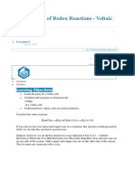 Applications of Redox Reactions PDF