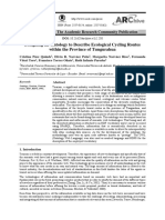 Designing An Ontology To Describe Ecological Cycling Routes Within The Province of Tungurahua