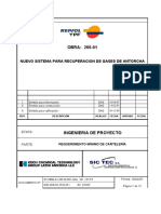 OBRA: 266-01: Nuevo Sistema para Recuperacion de Gases de Antorcha