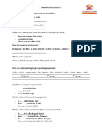 Evaluation 1 Semestre 1 CM2