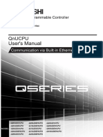 MITSUBISHI - QnUCPU User's Manual Communication Via Built in Ethernet Port