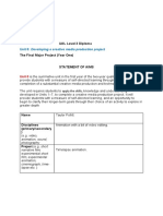 Unit 8 Statement of Aims - Blank Template With Prompts 2022-23