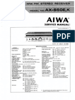 Aiwa AX-S50-Service-Manual