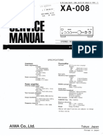 Aiwa XA-008-Service-Manual