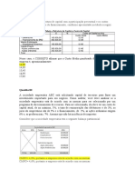 Lista de Atividades Atual