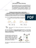 01 - Trabalho de Uma Força Constante PDF