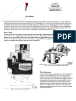 Carter Yf Servicing and Adjustment Carter YF Carburetors